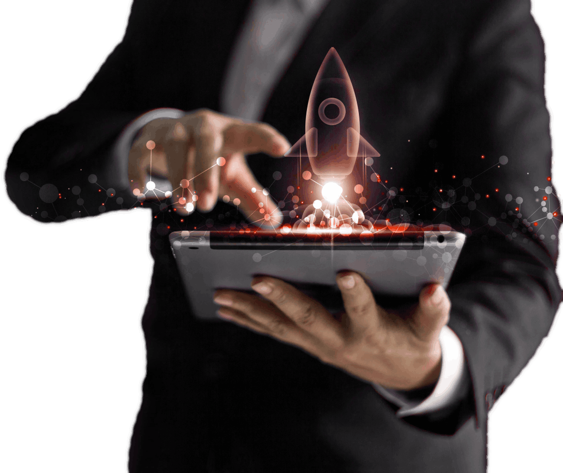 pixel pierce business growth rocket 